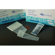 CIV-Flex™ Telescopically-Folded Tapered Latex-Free Transducer Covers